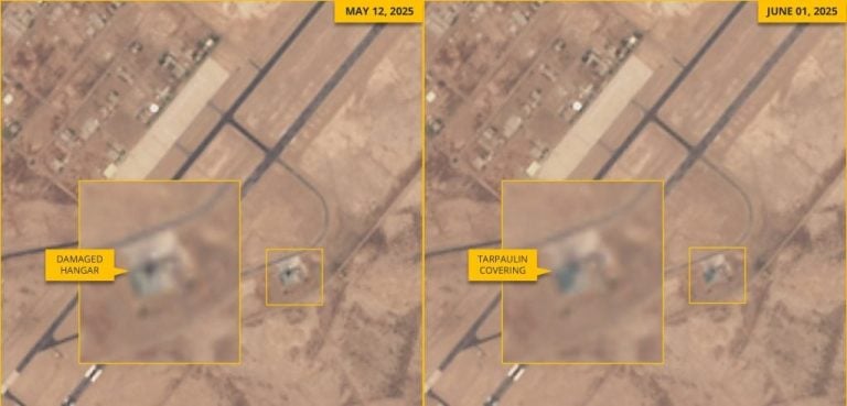 Repair Efforts Underway at Pakistan's Bholari Airbase Following Indian Airstrike