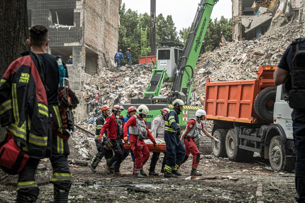 Russia Launches Deadly Drone and Missile Strikes on Kyiv, Killing 14