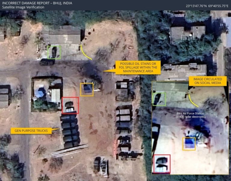 Satellite Imagery Disproves Claims of India’s S-400 Radar Destruction in May 2025 Conflict