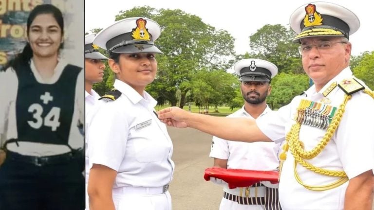 Sub Lieutenant Siddhi Hemant Dubey Becomes Second Woman Helicopter Pilot in Indian Navy