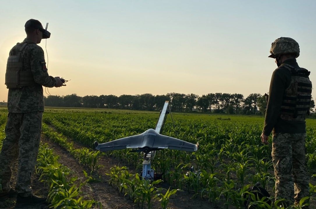 Ukraine Unveils Drone Designed to Intercept Iranian-Made Shahed Drones