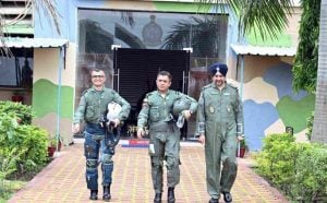 Air Marshal Nagesh Kapoor Conducts High-Profile Sortie in Su-30 MKI to Showcase IAF Operational Preparedness