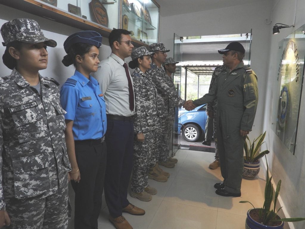 Air Marshal Nagesh Kapoor Reviews Operational Activities at Air Force Station Lonavla