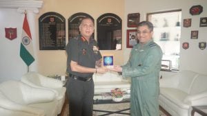 Air Marshal Nagesh Kapoor Reviews Operational Preparedness During Visit to Gandhinagar