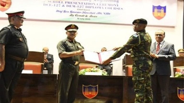 College of Military Engineering Celebrates Graduation of 159 Students and International Collaboration