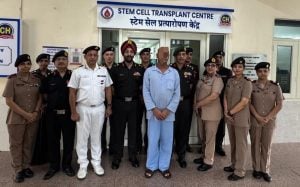 Command Hospital Chandimandir Performs First Bone Marrow Transplant for Multiple Myeloma