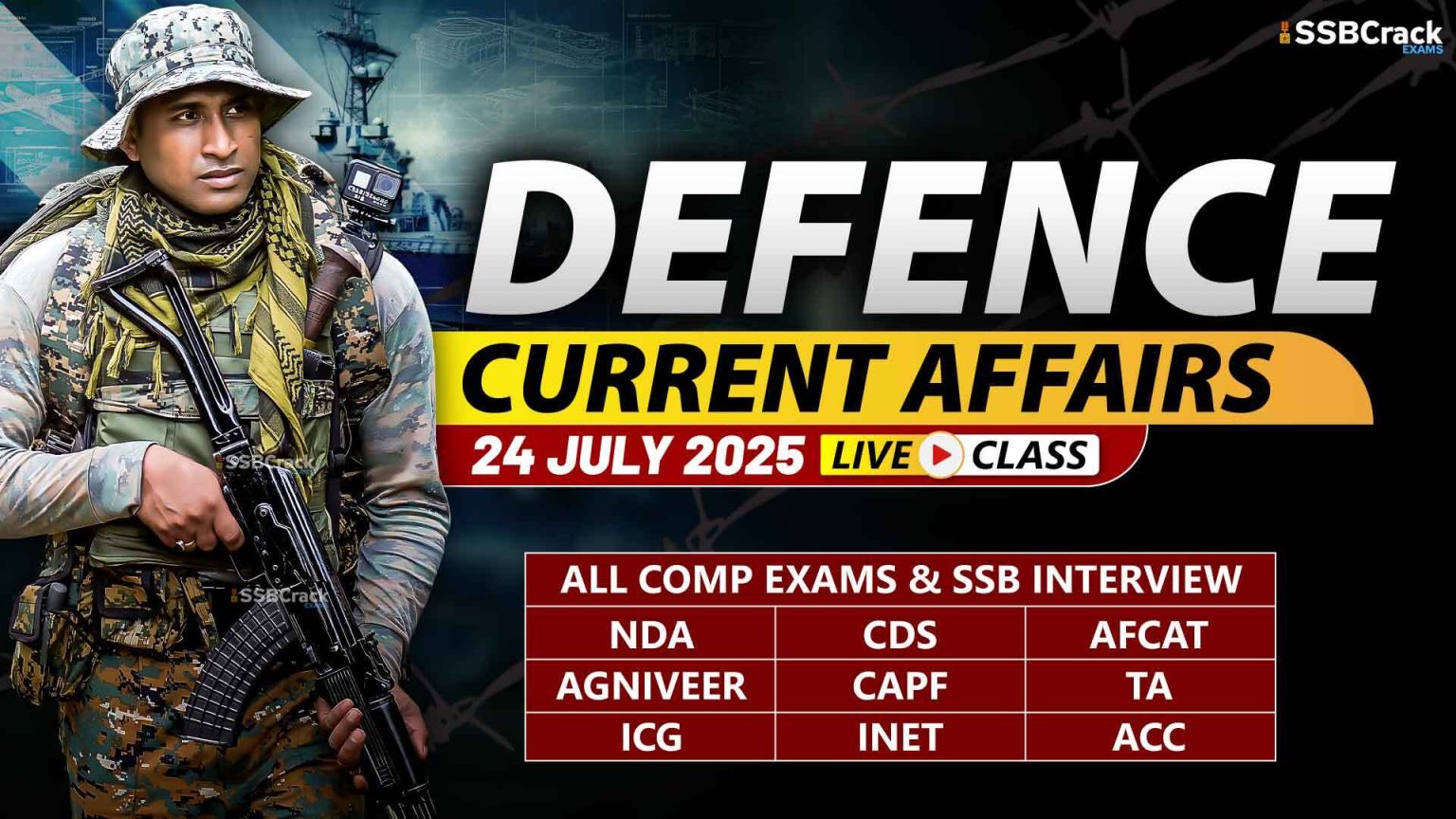 Defence Current Affairs 24 July 2025