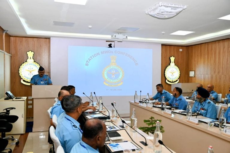 Eastern Air Command of Indian Air Force Concludes MWOs Conference in Shillong