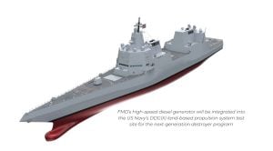 Fairbanks Morse Defense Secures US Navy Contract for Next-Gen DDG(X) Propulsion System Engine