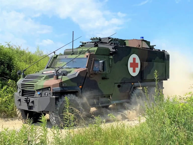 General Dynamics Delivers First Eagle 6×6 Medical Vehicle to German Armed Forces