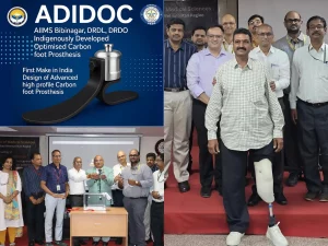 India Unveils First Make-in-India Carbon Fibre Foot Prosthesis Under Aatmanirbhar Bharat Initiative
