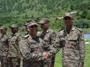 Indian Army GOC Maj Gen Deshpande Reviews Operational Preparedness in Arunachal Pradesh