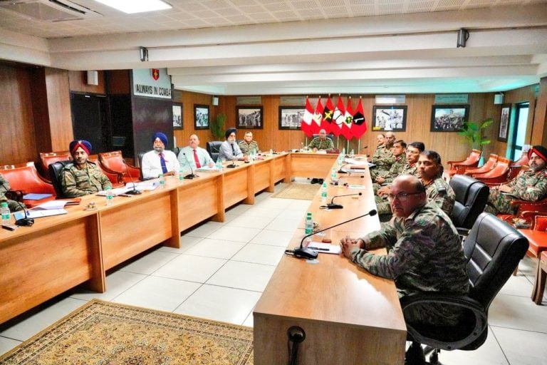 Indian Army Reviews Veteran Support Initiatives Under Lt Gen Pratik Sharma