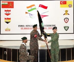 Indian Army and Singapore Armed Forces Launch 14th Edition of Exercise Bold Kurukshetra