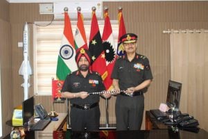 Indian Army's Agnibaaz Division Welcomes New Commander Major General Adarsha Verma