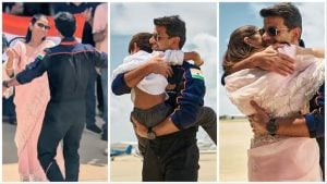 Indian Astronaut Shubhanshu Shukla Returns to Emotional Reunion After Historic ISS Mission