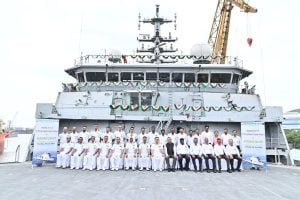 Indian Navy Inducts INS Nistar, First Indigenously Built Diving Support Vessel