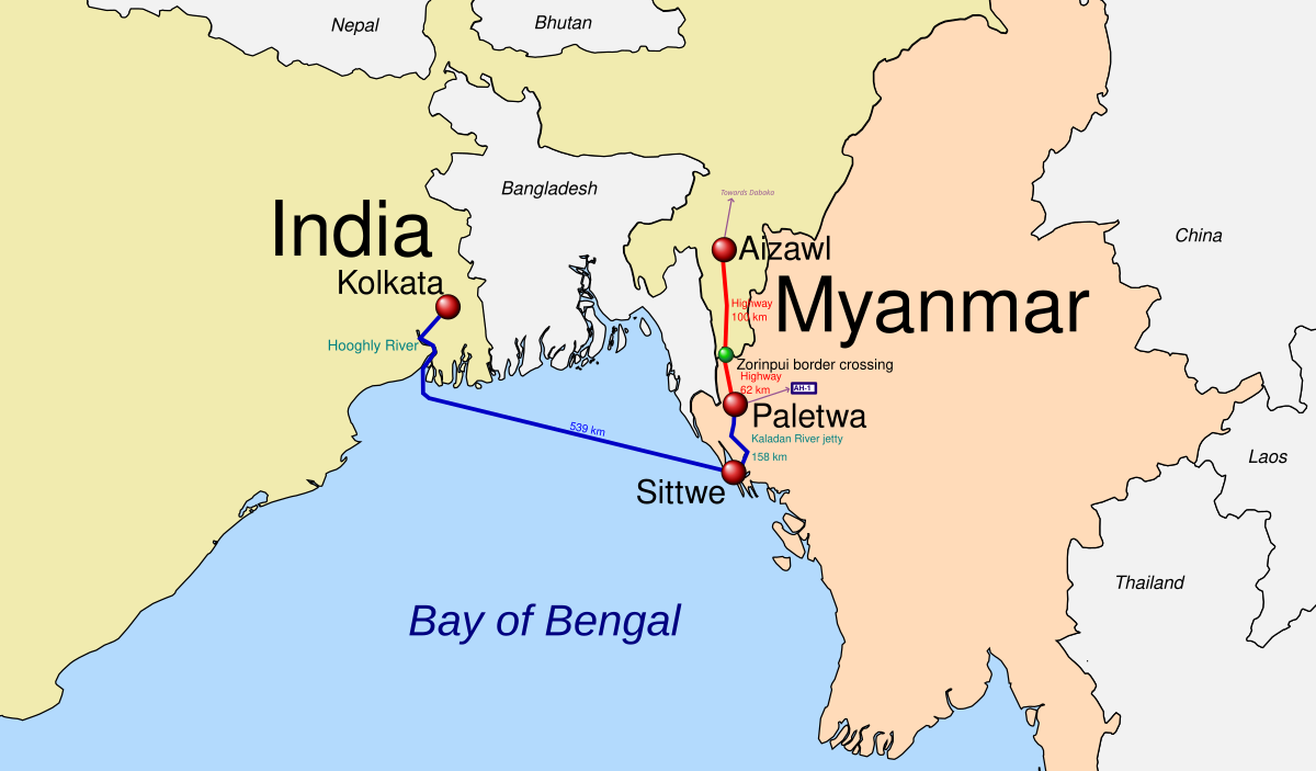 Kaladan Multi-Modal Transit Transport Project to be Fully Operational by 2027, Boosting Northeast Connectivity and Trade