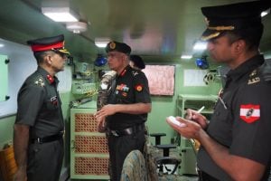 Lieutenant General D’Cunha Reviews First Strike Brigade's Preparedness and Operations