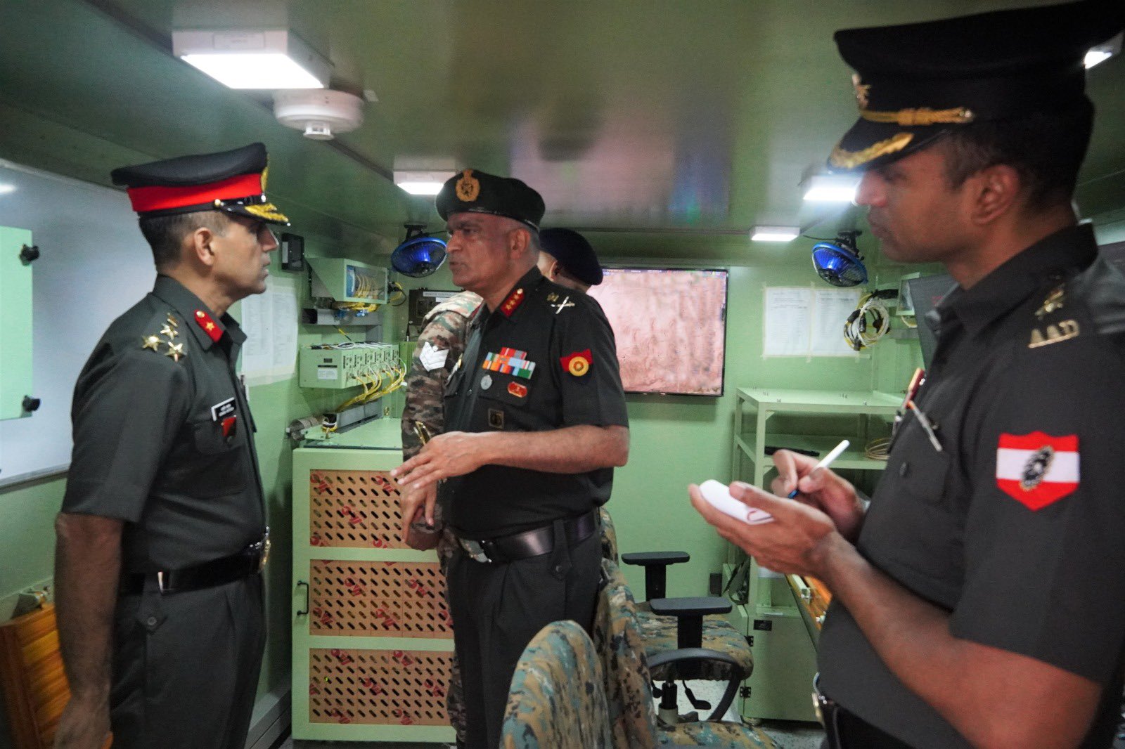 Lieutenant General D’Cunha Reviews First Strike Brigade's Preparedness and Operations