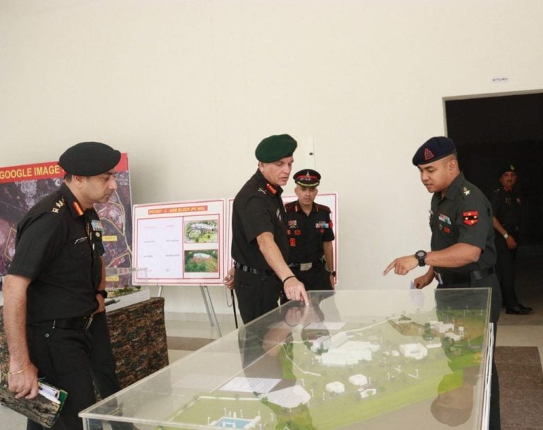 Lieutenant General Dhiraj Seth Visits Junior Leaders Wing to Enhance Army Leadership Training
