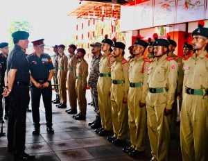 Lieutenant General Dhiraj Seth Visits Maratha Light Infantry Regimental Centre to Boost Modern Military Training and Innovation