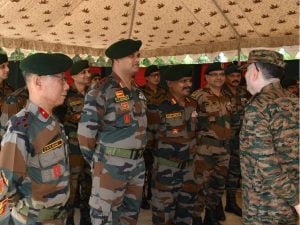 Lieutenant General Pendharkar Reviews Assam Rifles Formation Amid Rising Tensions in Northeast