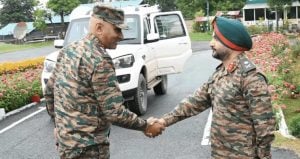Lieutenant General Pratik Sharma Reviews Counter-Terrorism Operations in Jammu and Kashmir