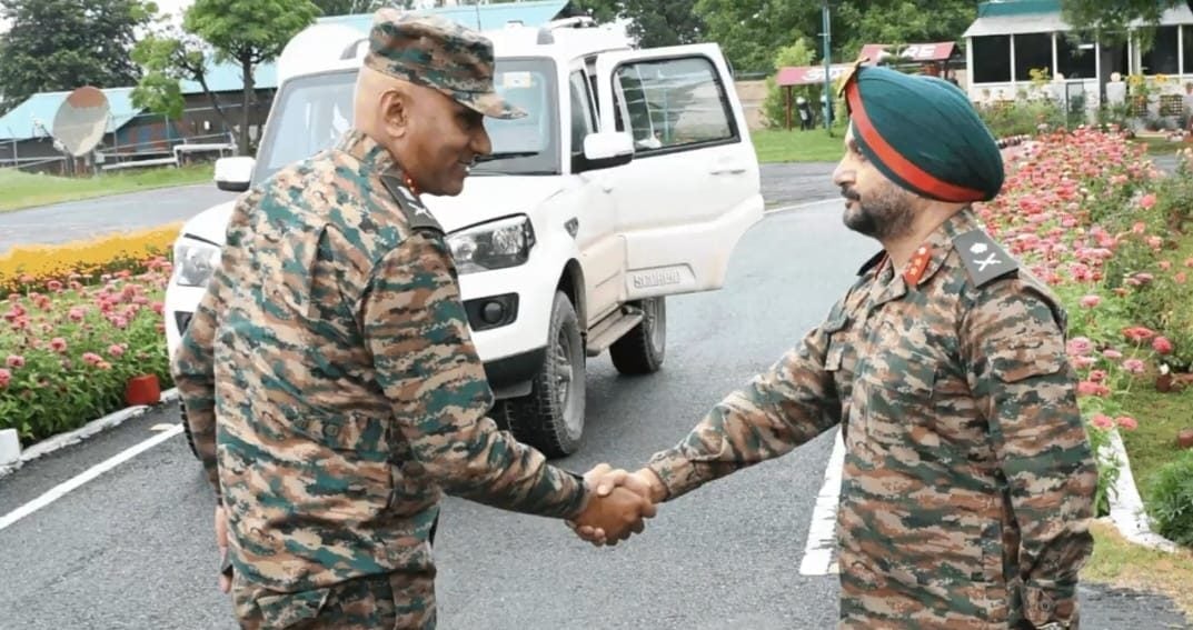Lieutenant General Pratik Sharma Reviews Counter-Terrorism Operations in Jammu and Kashmir