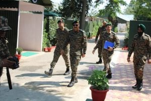 Lt Gen Nair Reviews Security Readiness in South Kashmir Amid Heightened Vigilance
