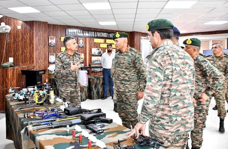 Lt Gen Pratik Sharma Reviews Operational Preparedness of Indian Army's Strike One Formation Amid Northern Frontiers Tensions