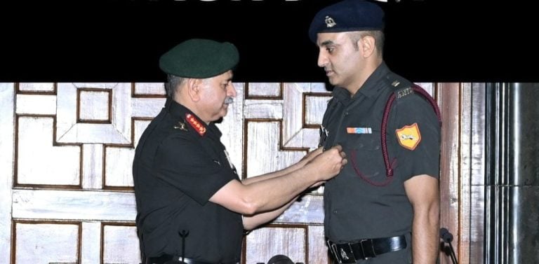 Major Rohit Bachwala Commended for Life-Saving Act at Jhansi Railway Station
