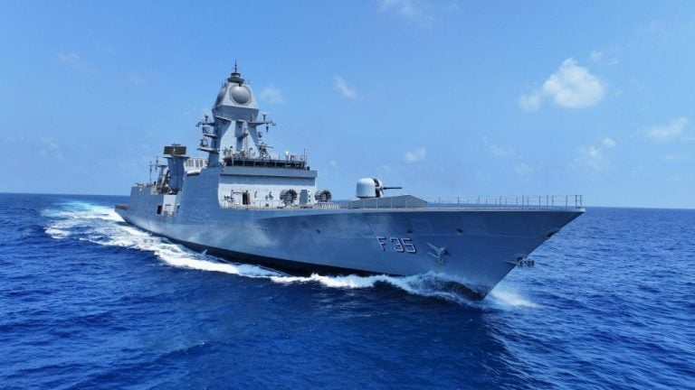 Mazagon Dock Delivers Udaygiri, Second Stealth Frigate to Indian Navy