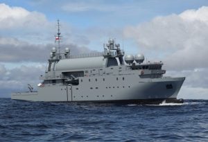 Polish Navy Launches First SIGINT Ship ORP Jerzy Różycki as Part of Delfin Program