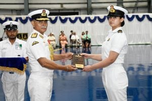 Sub-Lieutenant Aastha Poonia Becomes First Woman Fighter Pilot in Indian Navy