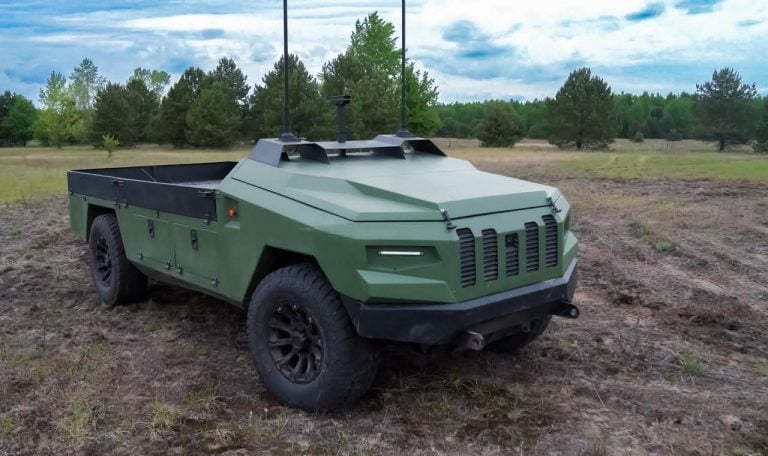 Ukraine Unveils Largest Unmanned Ground Vehicle Developed by Ukrainian Armor