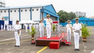 Vice Admiral Krishna Swaminathan Takes Command of Western Naval Command