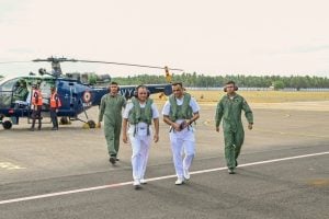 Vice Admiral V Srinivas Reviews Operational Readiness at INS Parundu