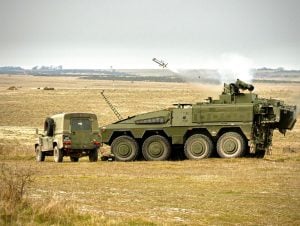 British Army Integrates Javelin Missile with Boxer Armored Vehicle