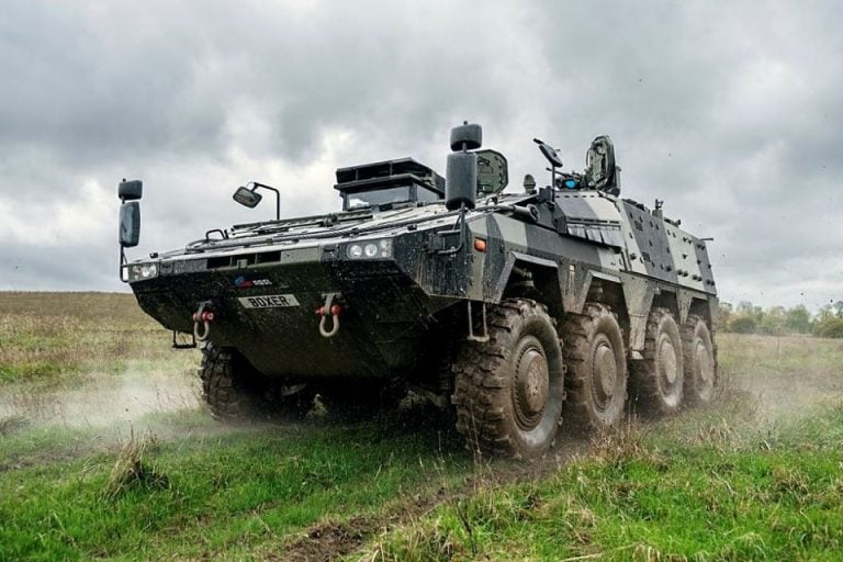 British Army Receives First Homegrown 8×8 Boxer Armored Vehicle