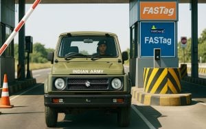 Indian Army Toll Tax Rule