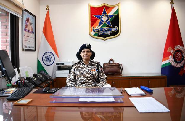 First Woman Appointed as Director General of Railway Protection Force in India