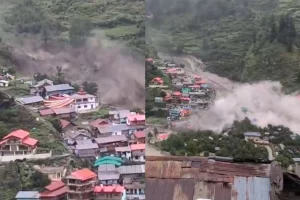 Flash Floods Devastate Dharali as Cloudburst Triggers Landslides and Erosion