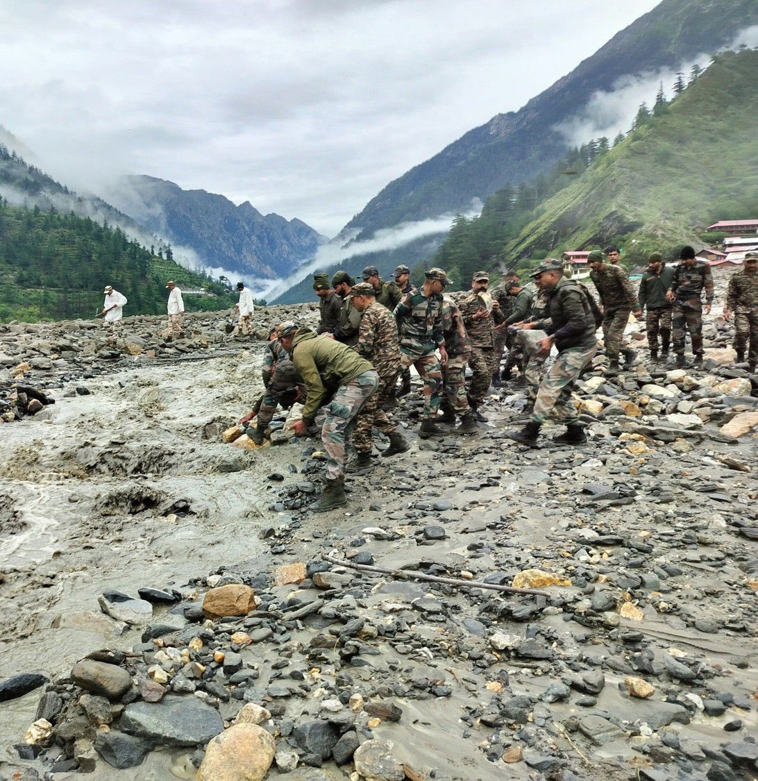 Indian Army Intensifies HADR Operations in Dharali After Devastating Cloudburst