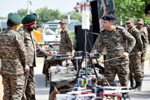 Indian Army Showcases Technological Advancements During Black Charger Brigade Review at Bathinda