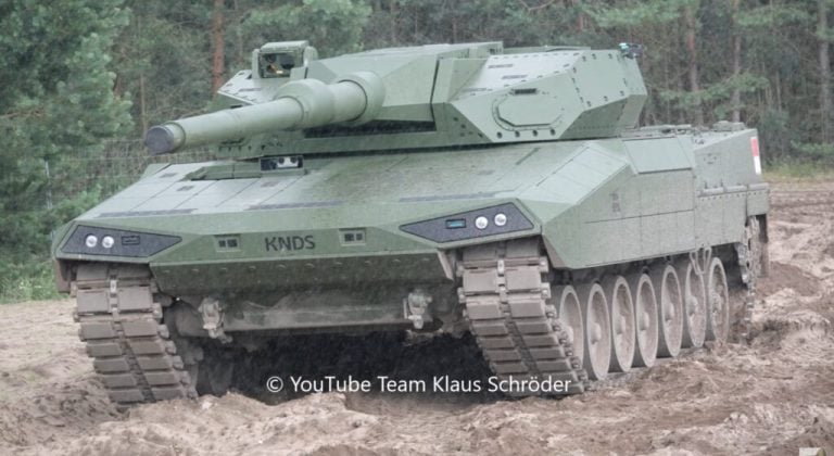 KNDS Unveils Second Prototype of Upgraded Leopard 2A-RC 3.0 Main Battle Tank in Germany