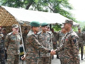 Lieutenant General RC Tiwari Assesses Operational Preparedness and Drone Integration in Manipur