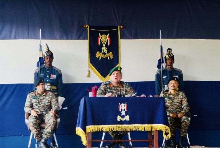 Lt Gen Dhiraj Seth Celebrates Legacy and Innovation at 16th Cavalry's Historic Visit