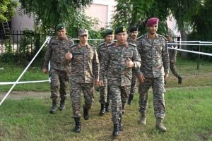 Lt General Wadha Reviews Agniveer Recruitment Rally in Patiala