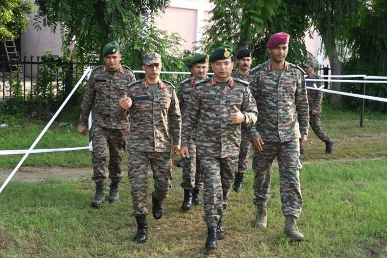 Lt General Wadha Reviews Agniveer Recruitment Rally in Patiala